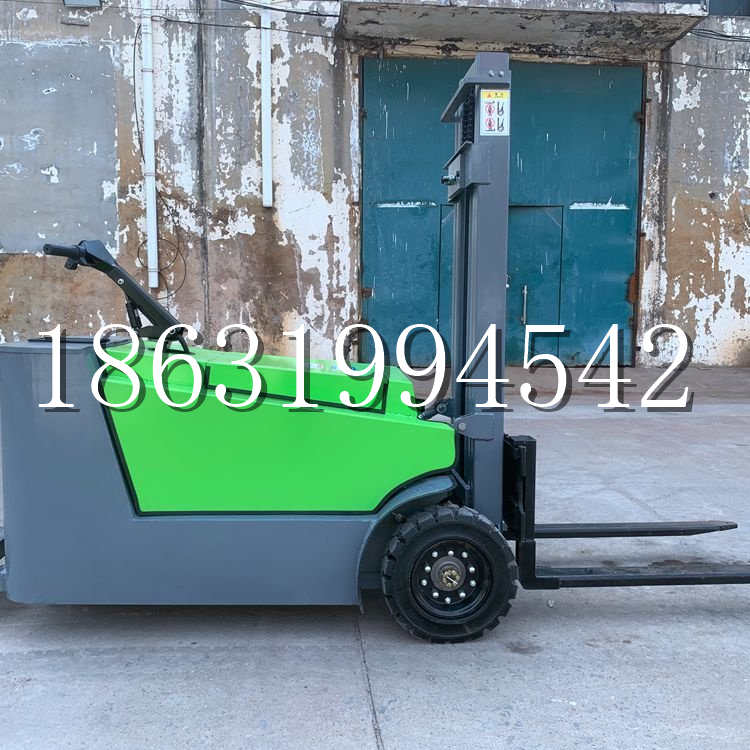 靖边县小型电动叉车1吨2吨步行站驾式电瓶堆高充电装卸车液压升降车铲车